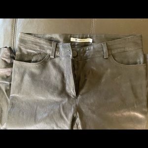 Alexander Wang wax leather pants